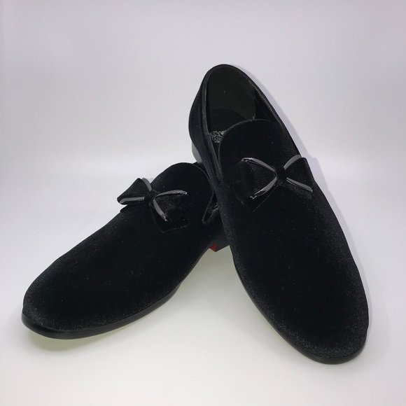 Men Black Slippers casual Loafers